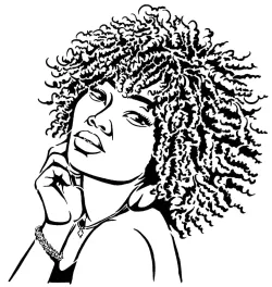 Girl stencil 120