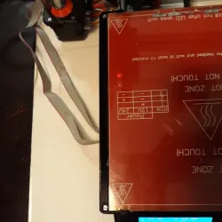 Glass bed clip. Mk2b heated bed
