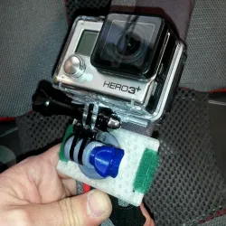 GoPro backpack strap mount