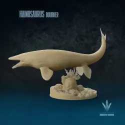 Hainosaurus boubker : The Giant Mosasaur