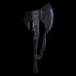 Heavy duty long axe Prop Cosplay