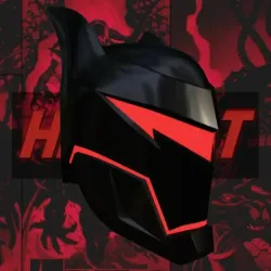 HellBat Inspired Helmet