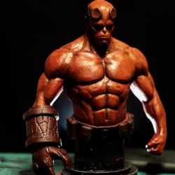 Hellboy bust