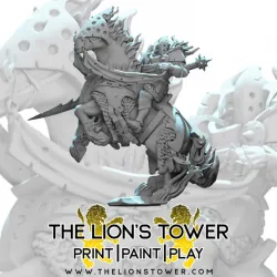 Infernal Paladins (Set of 4 x 32mm scale presupported miniatures)