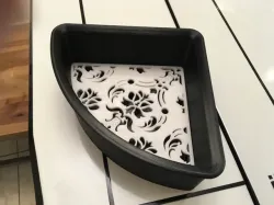 Large Corner Soap Dish
