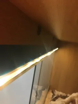 LED strip holder