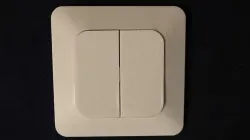Light switch cover for the 433MHz remote