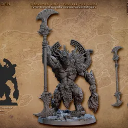 Lizardmen King - Tashokk the Great (Frostheart Lizardmen)