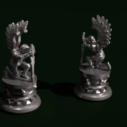 Location Tokens and Free Company Marker Compatible with Oathsworn