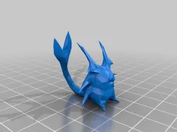 Low-Poly Djinn from Golden Sun