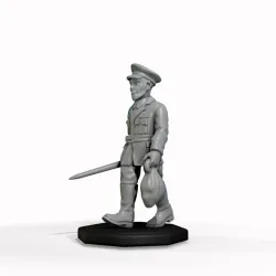 Major Mad Commander Military Captain Cthulhu Character