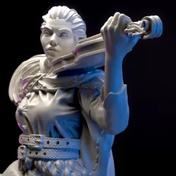 Merciless bard girl