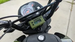 Mount for the Runleader Digital Tach for the Honda Navi