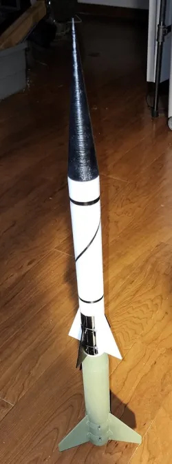 Nike Achilles 2-stage model rocket