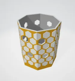 OctoHex Pencil Holder