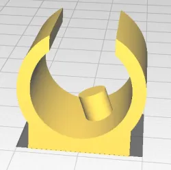 Parametric Drying Rack Floor Guide with Centering Pin