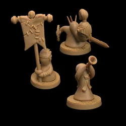 Plasmoid Soldiers | PRESUPPORTED | Spawn of The Ooze King