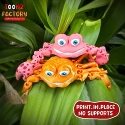 PRINT-IN-PLACE FLEXI CRAB ARTICULATED