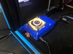 Rear Raspberry Pi 4B Octoprint Case Optimized for NOCTUA