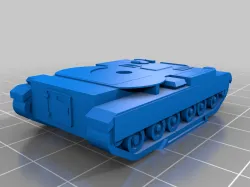 Remixed Battletech Rommel/Patton Tank