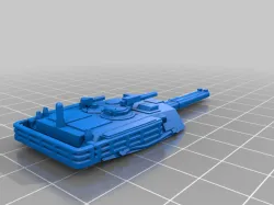 Remixed M1A1 Abrams Tank