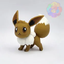 Retro Eevee - Pokémon Artwork