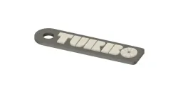 Saab Turbo Keychain