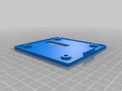 Sainsmart 12864 LCD case adjusted for M3