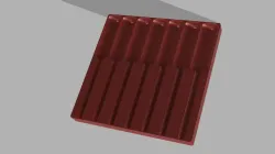 Screwdriver drawer insert