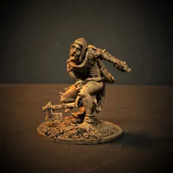 Severin with Hand Axe