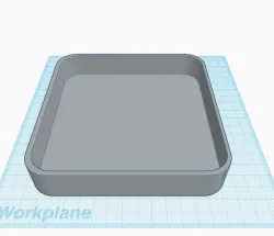 Simple key tray