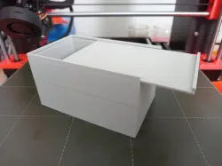 Sliding top box
