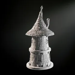 Small Fantasy Medieval Tower