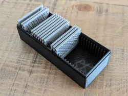 Small Swatch Samples Organizer Box