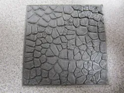 Stone stamps for clay or rubbing - voronoi pattern