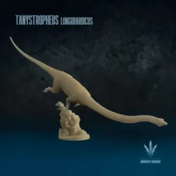 Tanystropheus longobardicus: Swimming