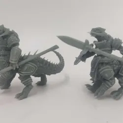 The Saurian Empire - Cavalry Guards