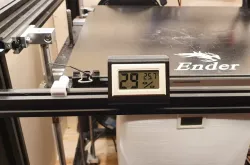 Thermometer holder for the Creality printers