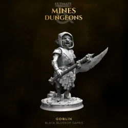 TT01M001 Goblin Monsters (Single File) :: Black Blossom Games