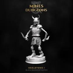 TT01M002 Skeleton Monsters (Modular) :: Black Blossom Games