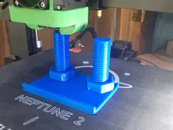 Two Bolt Business Card Holder