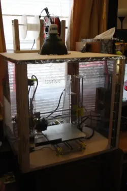 3D heated enclosure