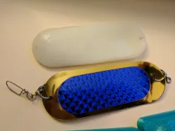 3D printable Kokanee Dodger mold and lure