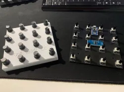 4x4 midi CC controller