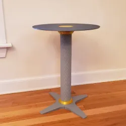 A 100% 3d Printable Table (16" Diameter, 20.5" height, fits MK3 volume)