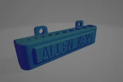 Allen Key Holder For Grid Wall with Hooks