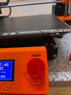 Button LCD Knop