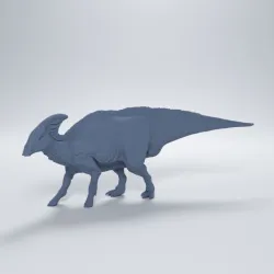 Charonosaurus walking 1-35 scale pre-supported dinosaur