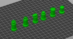 Chess pieces