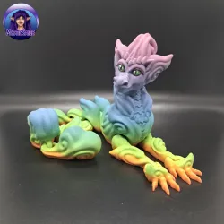 Cloud Dragon - Articulated Dragon